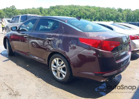 2012 Kia Optima Ex z USA, uszkodzony, nr VIN 5XXGN4A72CG048847